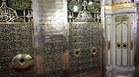 Masjid Nabawi raza e rasool front jali Madinah